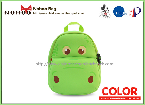 Sacs à dos d'école d'étudiantes de garçons de mode pour des enfants, style d'hippopotame